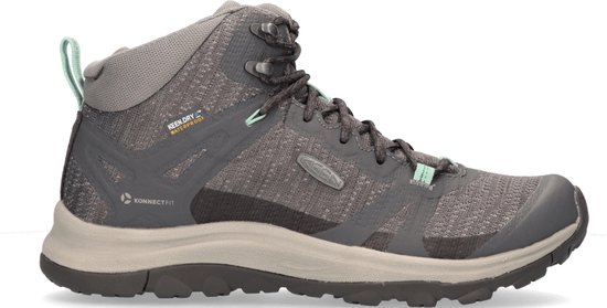 KEEN Chaussures de randonnée Terradora II Mid Magnet/ Ocean Wave pour femmes - Taille 37,5