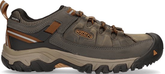 Keen Targhee III Heren Wandelschoenen Black Olive/Golden Brown | Groen | Leer | Maat 44.5 | K1017784