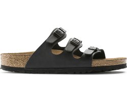 Birkenstock Florida slippers zwart