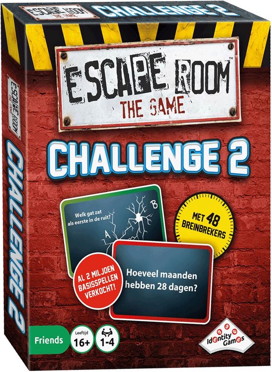 Escape Room The Game Challenge kaartspel, Games