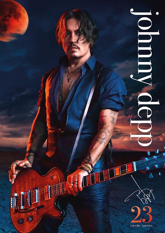 Johnny Depp Kalender 2023 Bol