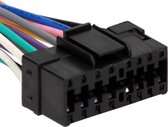 ISO kabel geschikt voor Sony autoradio - 16-pins - Open einde