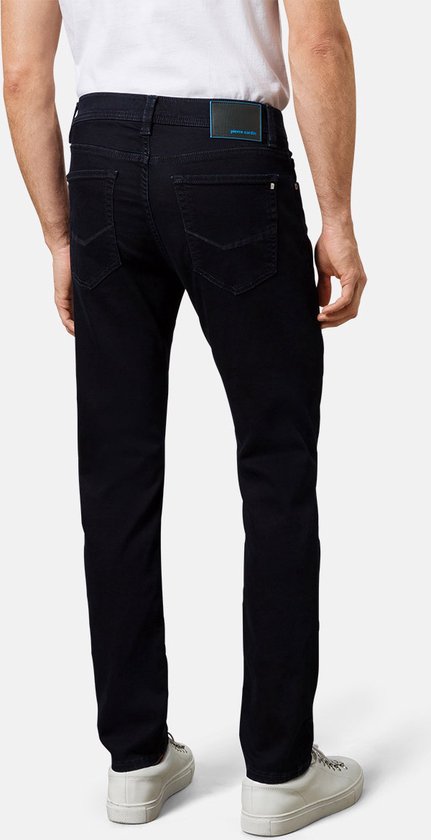 Pierre Cardin - Pantalon Lyon Future Flex Blauw Foncé - Coupe Moderne - Pantalon Homme taille W 34 - L 32