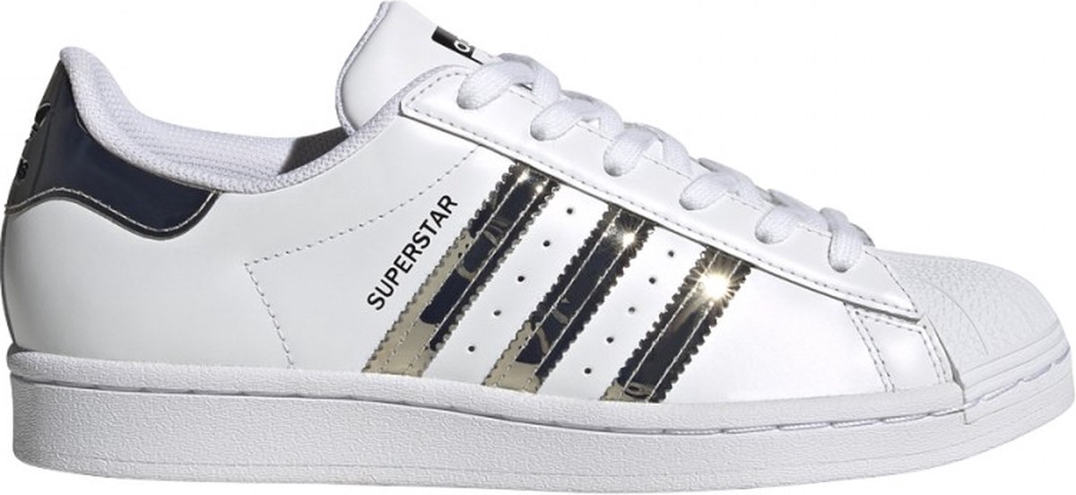 adidas Superstar W Dames Sneakers - White/Silver Metallic - Maat 36 |  bol.com