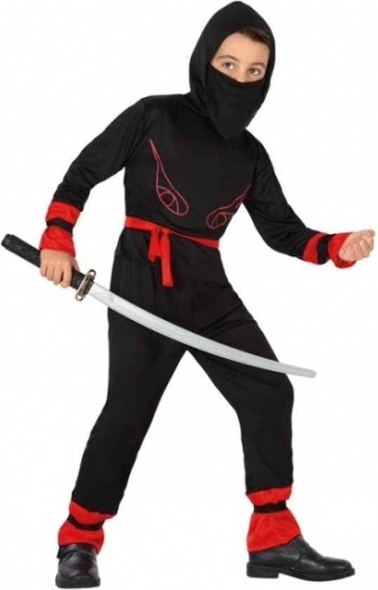 Atosa Ninja kostuum - voor jongens 104