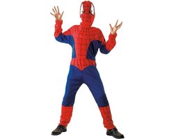 Spinnenheld Spiderman pakje kostuum maat M - 120/130