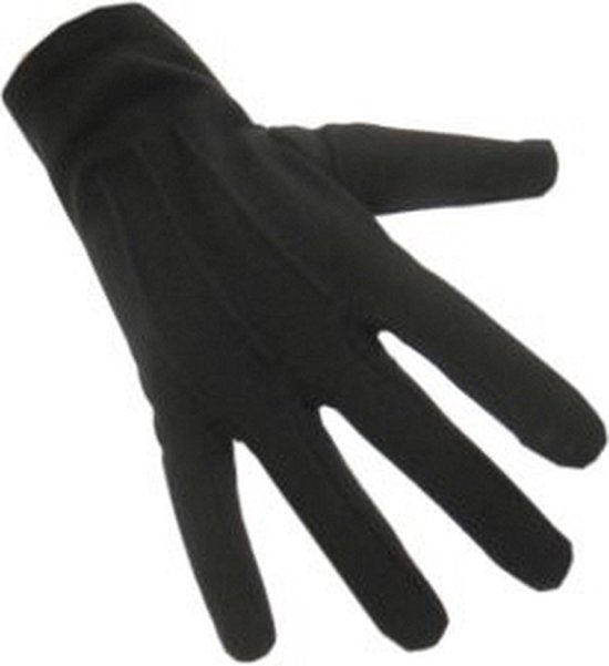 Zwarte korte handschoenen S | bol.com