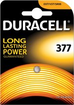 Pile bouton Duracell 377-376 / G4 / SR626SW - 10 pièces