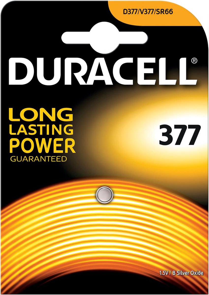 Duracell 377-376 / G4 / SR626SW knoopcel - 10 Stuks