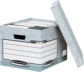 Boîte de rangement standard Bankers box gris 29 x 33,5 x 40,5 cm 10 pièces