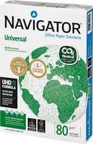 Kopieerpapier navigator universal c02 a4 80gr wit | Pak a 500 vel | 5 stuks