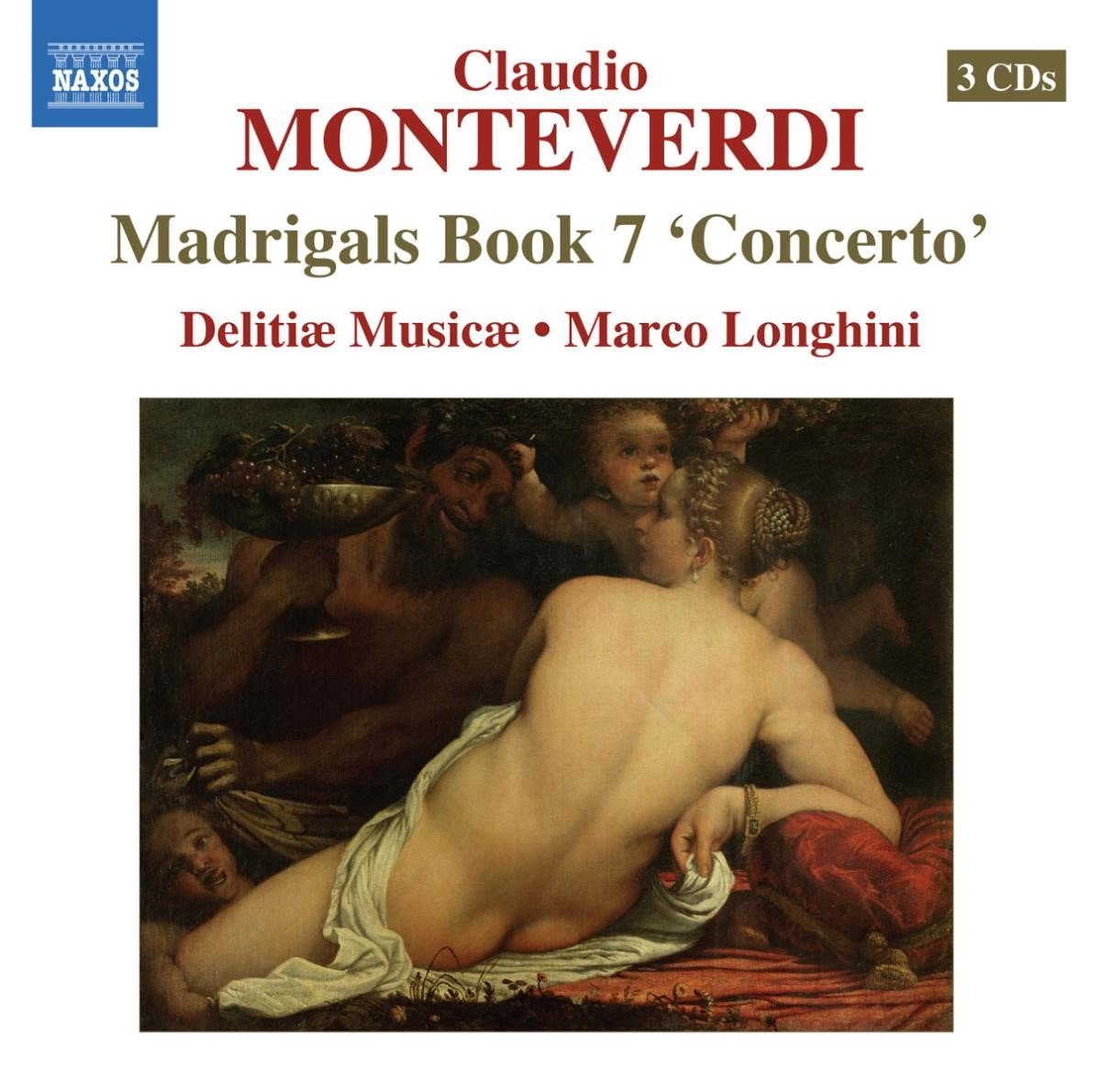 Delitiæ Musicæ, Marco Longhini - Monteverdi: Madrigals Book 7 (3 CD)