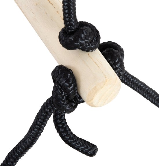 Aoneky Jute Klimtouw met Karabijnhaak- 30/40 / 50 mm, 3-9M, Krachttraining Gevechtstouw, Buitensport Accessoires, Bruin (40 mm x 4.5 m
