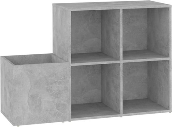 vidaXL-Opbergkast-105x35,5x70-cm-bewerkt-hout-betongrijs