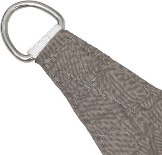 vidaXL Parasol rectangulaire 2 x 3 m Tissu Oxford Taupe
