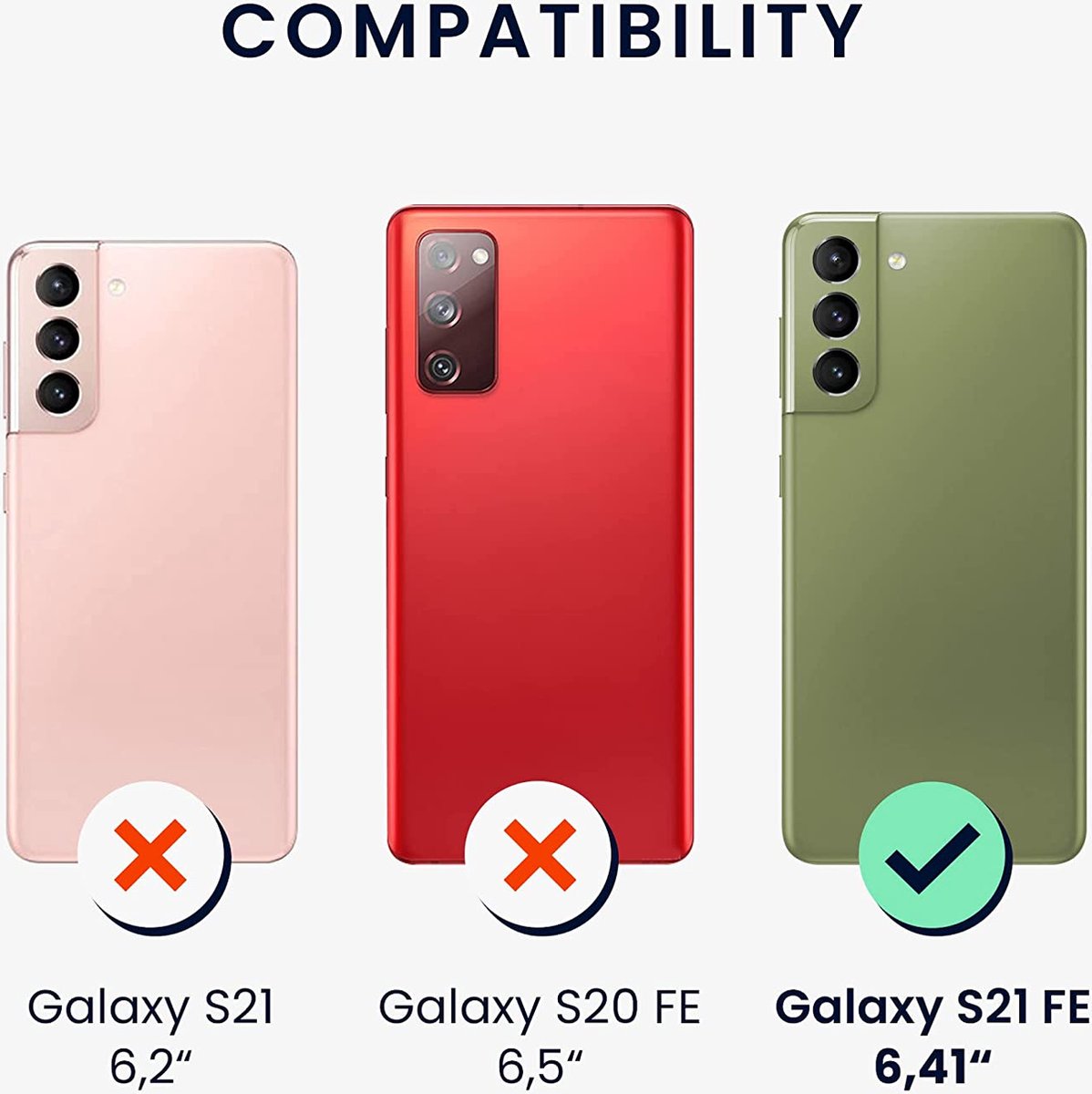 Hoesje geschikt voor Samsung Galaxy S23 FE 5G Hoesje Back Cover – Galaxy S23FE 5G mat zwart TPU silicone case - EPICMOBILE