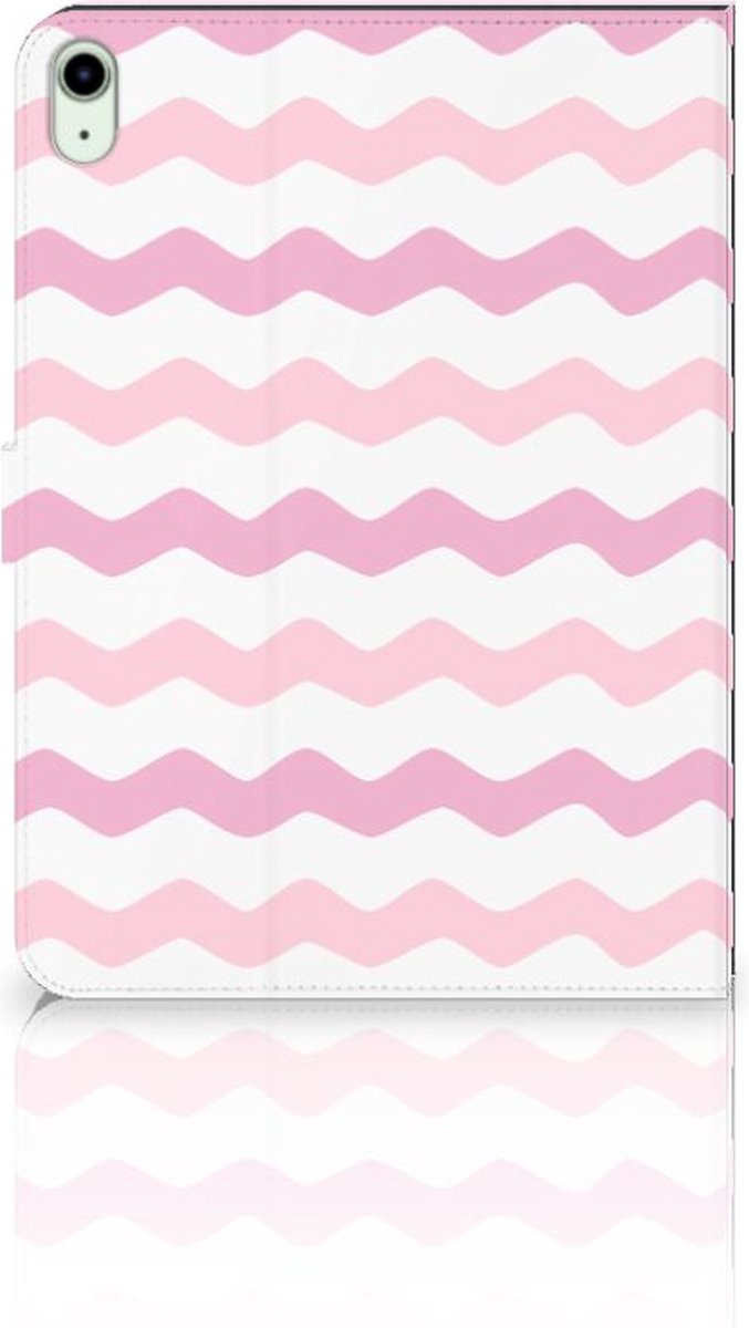 iPad Air (2020/2022) 10.9 inch Tablet Hoes Waves Roze