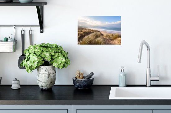 Stickers Stickers muraux - Dune - Plage - Water - 30x20 cm - Film adhésif