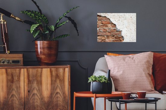 Stickers muraux - Film autocollant - Brique - Plâtre - Mur - 40x30 cm - Film adhésif - Stickers muraux Chambre d'enfant - Papier peint autocollant - Papier peint autocollant - Film autocollant