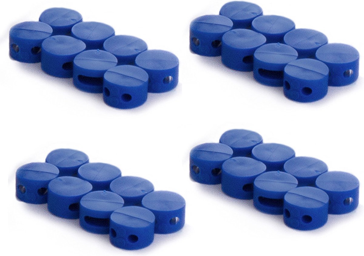 Plombeerzegels blauw | 200 stuks | Ø9mm