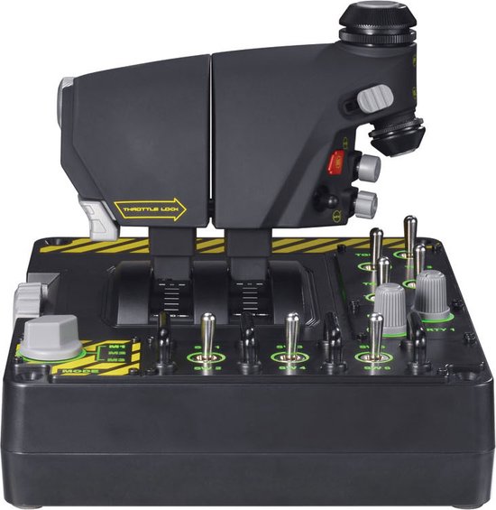 Saitek Pro Flight X-55 Rhino H.O.T.A.S. - Joystick & gashendel