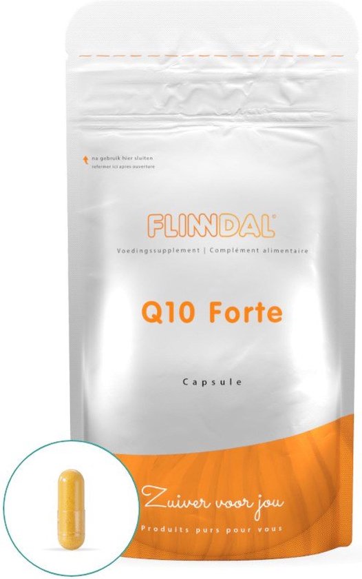 Flinndal Q Forte Capsules Hoog Gedoseerd Met Vitamine B Voor Extra Energie Bol