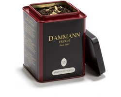 Dammann Frères - Jasmin Chung Hao blikje N° 13 - 100 gram Losse groene jasmijnthee - Volstaat voor 50 koppen