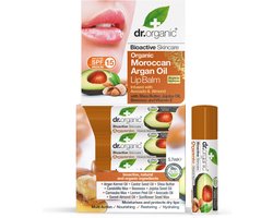 Dr Organic Dr. Organic Marrokaanse Arganolie Lippenbalsem met Avocado - 5,7 ml