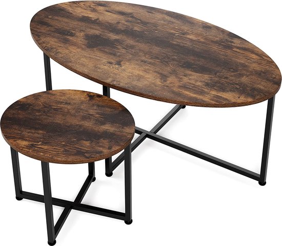 Bijzettafel - Bedtafel - Laptoptafel - Banktafel - Bijzettafelt