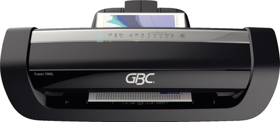 Foto: Gbc fusion plus 7000l a3 lamineerapparaat geschikt tot 125 micron ideaal voor kantoor en thuiskantoor zilver