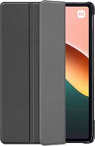 Xiaomi Pad 5 Bookcase hoesje - Just in Case - Effen Zwart - Kunstleer