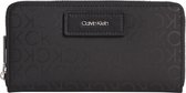 Calvin Klein - CK must nylon z/a lg portemonnee - RFID - dames - black