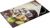 Chefcare Inductie Beschermer Alcoholische Drankjes - Drank - 91,6x52,7 cm - Afdekplaat Inductie - Kookplaat Beschermer - Inductie Mat