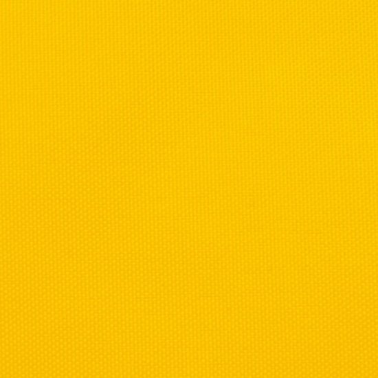 vidaXL Parasol rectangulaire 3 x 5 m Tissu Oxford Jaune