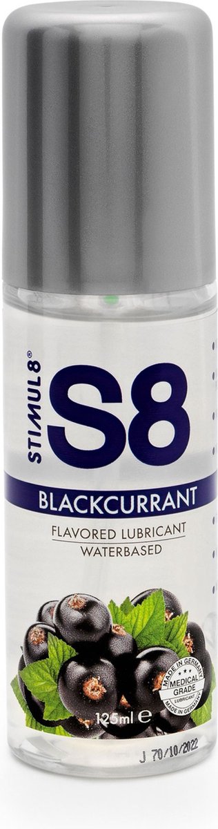 Goedkoopste STIMUL8 - S8 WATER BASED LUBRICANT 125 ML CURRANT
