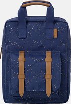Fresk Backpack Indigo Dots - Sac à dos Fresk - Sac de livre de maternelle - Sac pour tout-petit - Blauw à pois dorés