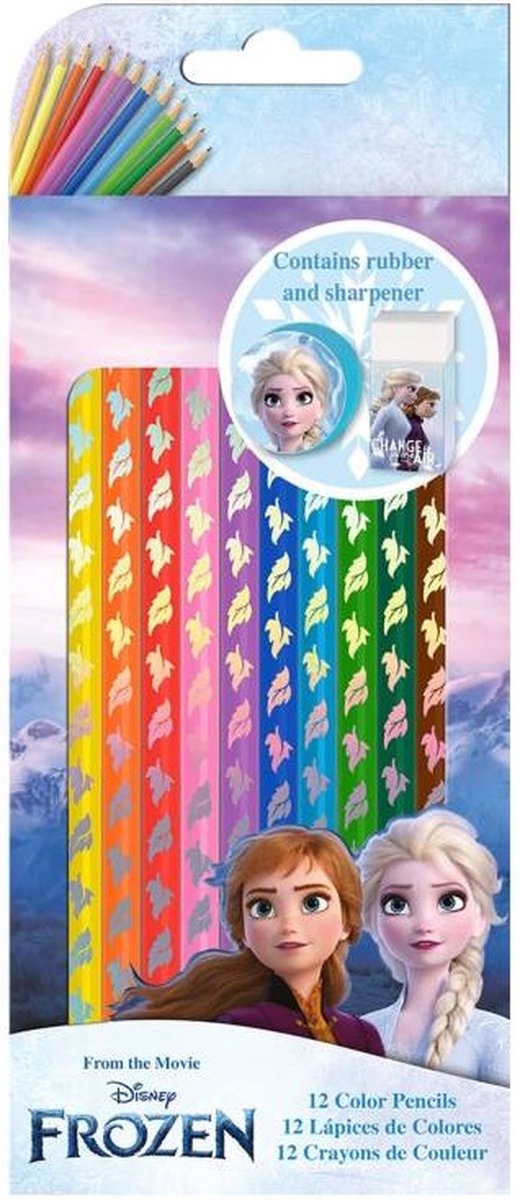 Frozen Disney Kleurpotloden set