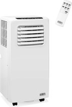 Mobiele airco - Eden ED-7009 Airconditioner met afstandsbediening - 9000 BTU – Energie klasse A - Voor ruimte tot 80 m³ - Temperatuurinstelling van 16⁰C tot 31⁰C - Krachtige airco, ventilator en ontvochtiger in één + Gratis Raamafdichtingskit