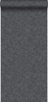 ESTAhome behang effen zwart - 148310 - 53 x 1005 cm
