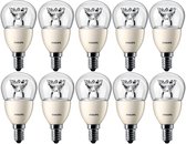 10 stuks | Philips LED Kogellamp 3.4W 250lm 2700K Helder Dimbaar | E14 | Extra Warm Wit | 3.4 watt | 25.000 Branduren