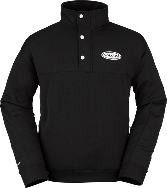 Volcom Herren Fleece Base-Layer | Wasserabweisend Mit Daumenlöchern & Reißverschlusstaschen
