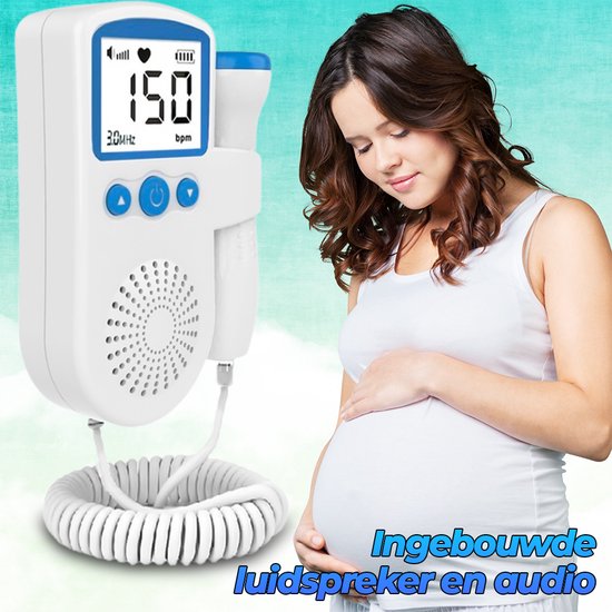 Professionele zwangerschap Hartslag Monitor Doppler Thuis Zwangerschap bol