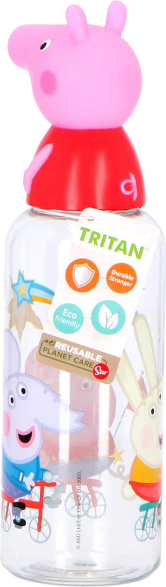 Peppa Pig Drinkbeker - drinkfles - 560 ml van Peppa Pig — afbeelding 4