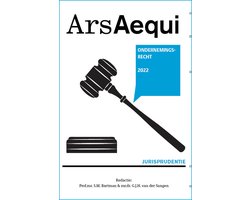 Ars Aequi Jurisprudentie - Jurisprudentie Ondernemingsrecht 2022