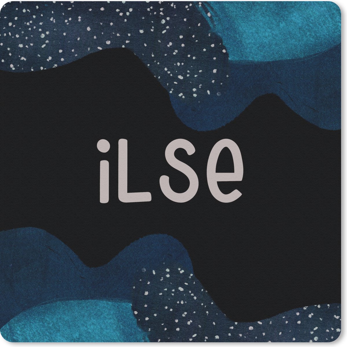 Muismat 20x20 cm - Mousepad Ilse - Pastel - Meisje - Muismatten