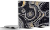 Laptop sticker - 14 inch - Edelstenen - Geode steen - Agaat - 32x5x23x5cm - Laptopstickers - Laptop skin - Cover