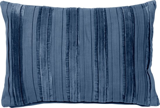 ESTELLA | Sierkussen 40x60 cm | Insignia Blue | Blauw | Hoii | met duurzame kussenvulling