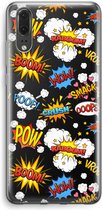 Case Company® - Hoesje geschikt voor Huawei P20 hoesje - Pow Smack - Soft Cover Telefoonhoesje - Bescherming aan alle Kanten en Schermrand