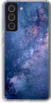 Case Company® - Coque Samsung Galaxy S21 FE - Nébuleuse - Coque souple pour téléphone - Protection tous côtés et bord d'écran
