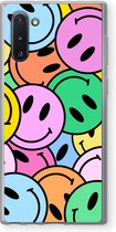 Case Company® - Hoesje geschikt voor Samsung Galaxy Note 10 hoesje - Smiley N°1 - Soft Cover Telefoonhoesje - Bescherming aan alle Kanten en Schermrand